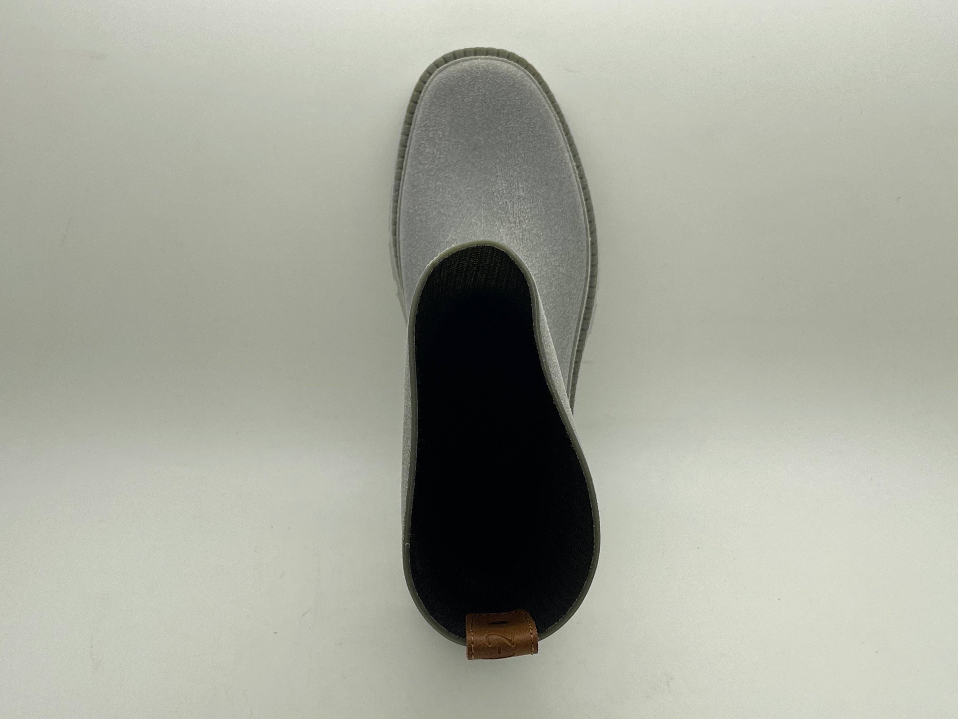 nat-2™ Bio Boot grey green vegan | 100% waterproof biodegradable rainboots for wholesale on Faire13