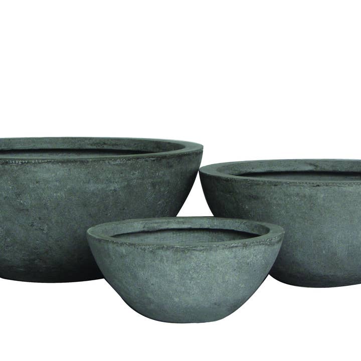 Braun - Wholesale Plant Pot - Bowl Planter Set - Natural0