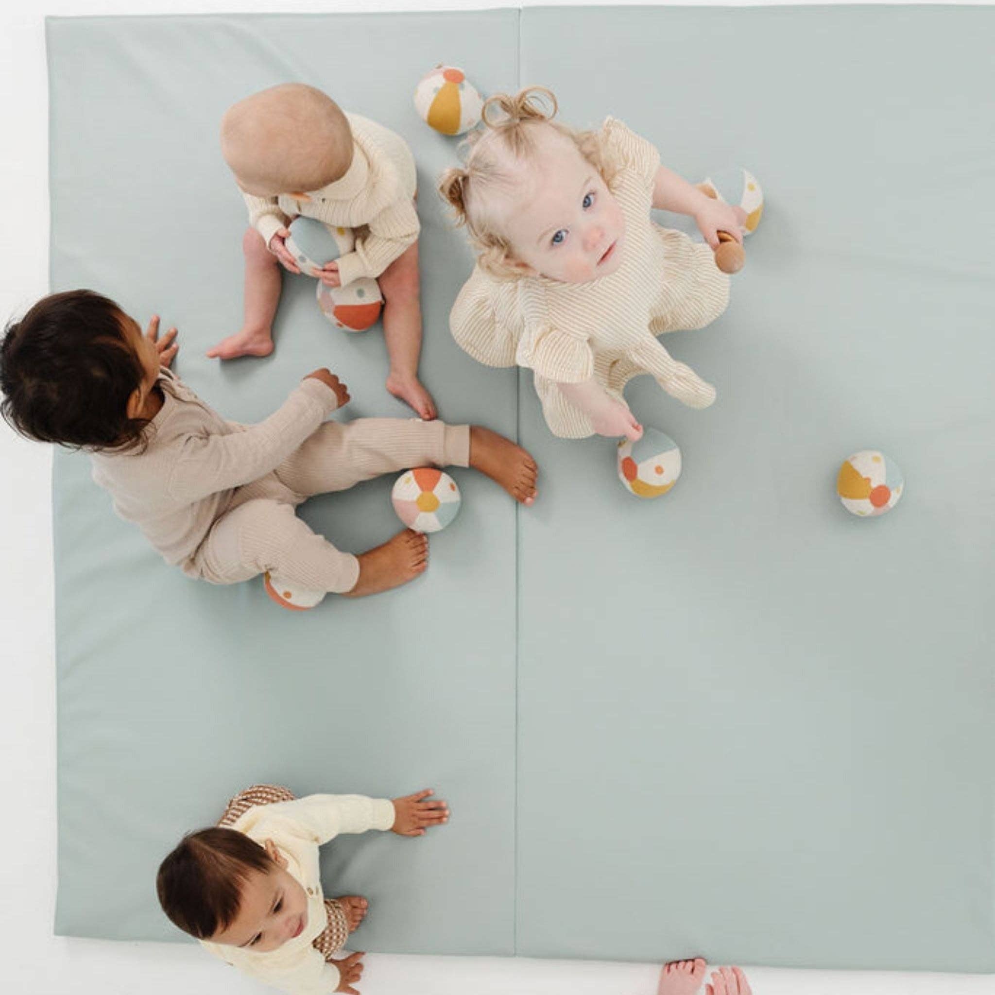 Toki Kids - Wholesale Play Mat - Kids & Baby - Sage Vegan Leather Mat6