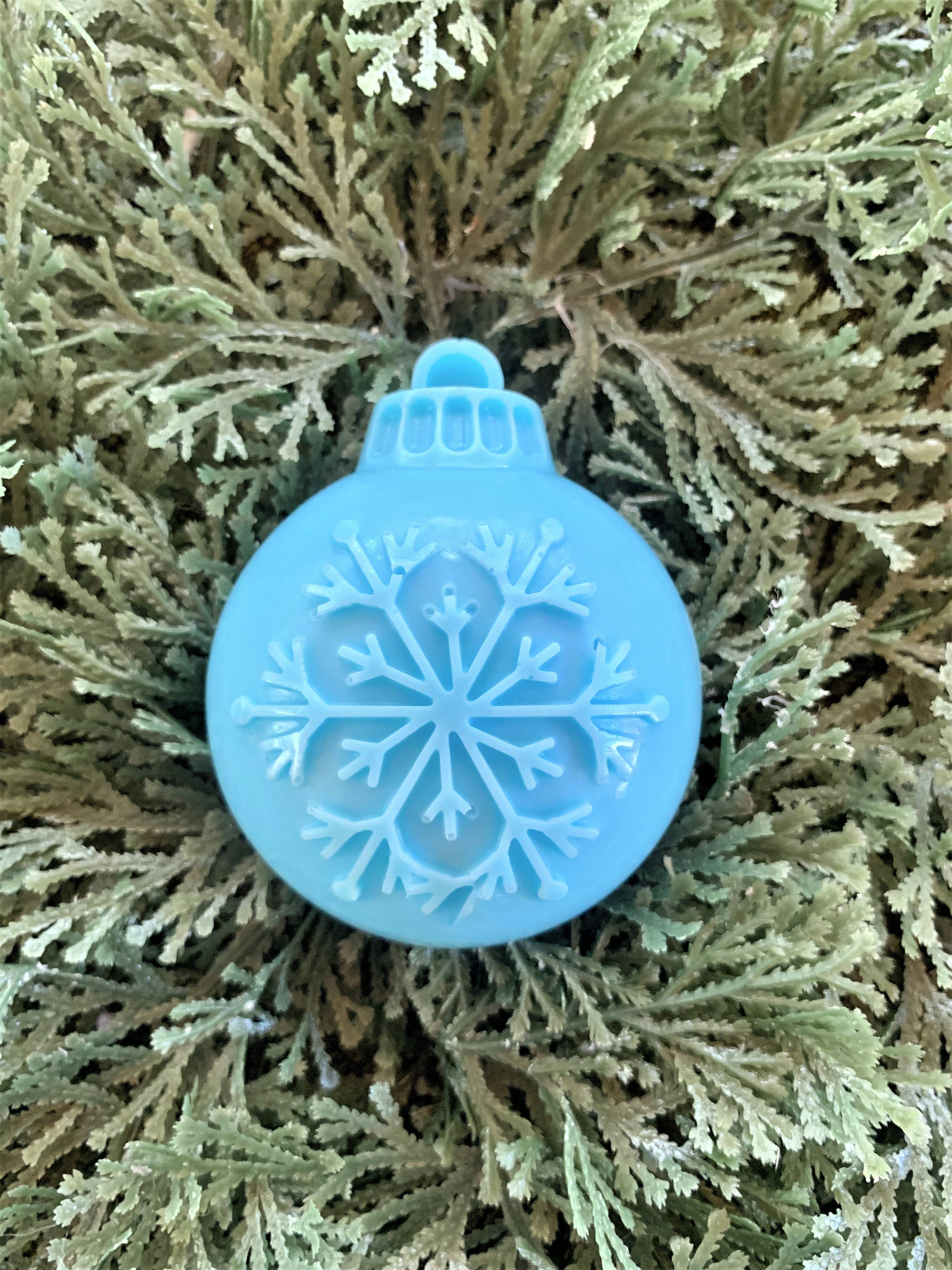 Plunk Soap and Candle Company – wholesale Bar Soap – Ornament Snowflake Soap | Gift Soap |  Favors | Guest Soaps3