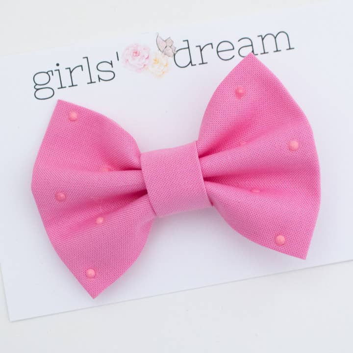 Pinza para el pelo con lazo rosa - Pinza para el pelo para niños - Pinza para el para venta al por mayor de Girls' Dream