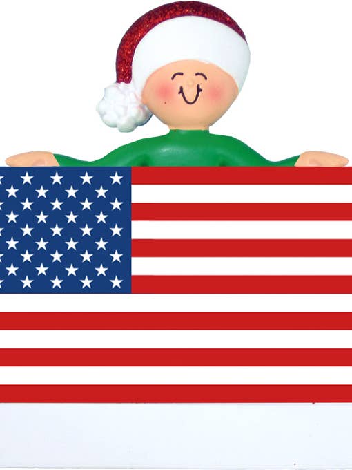 Patriotic Person for wholesale by Ornament Central