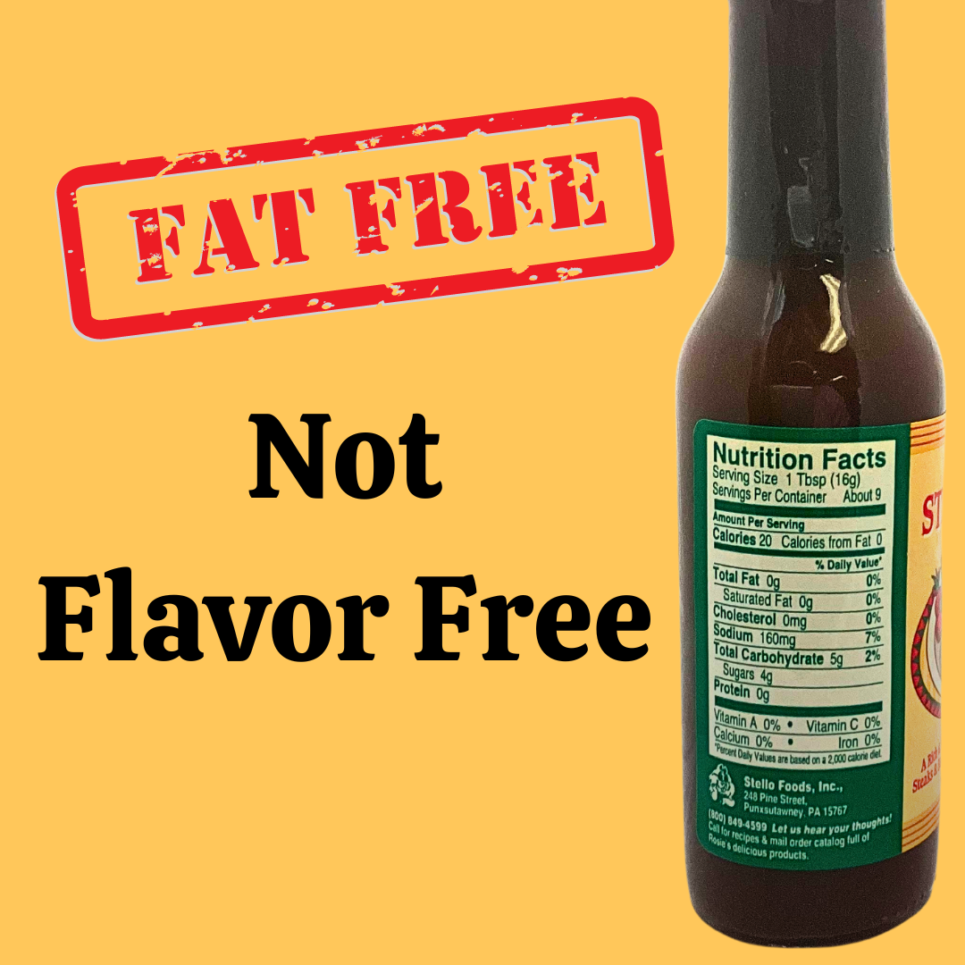 Stello Foods, Inc. - Wholesale Sauce - Stello Foods - Rosie's Steak Sauce 5 oz1
