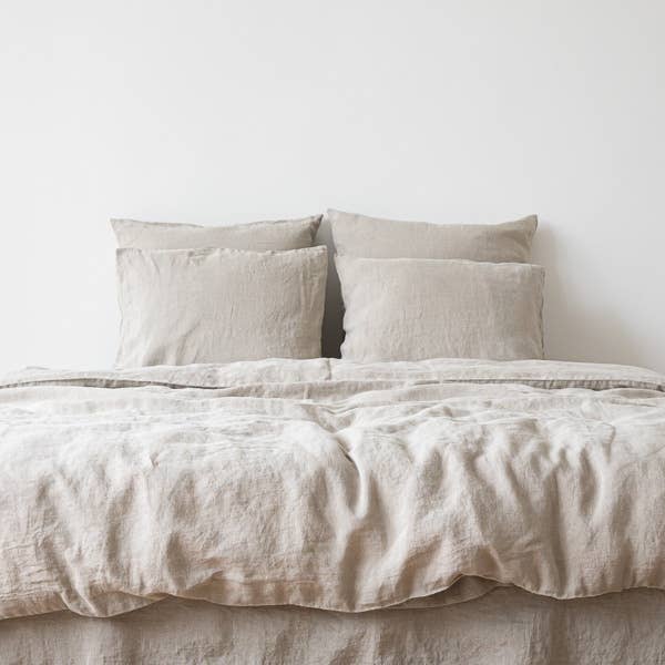 LinenMe - Wholesale Duvet Cover - Linen Duvet Natural Stone Washed, European flax Certified