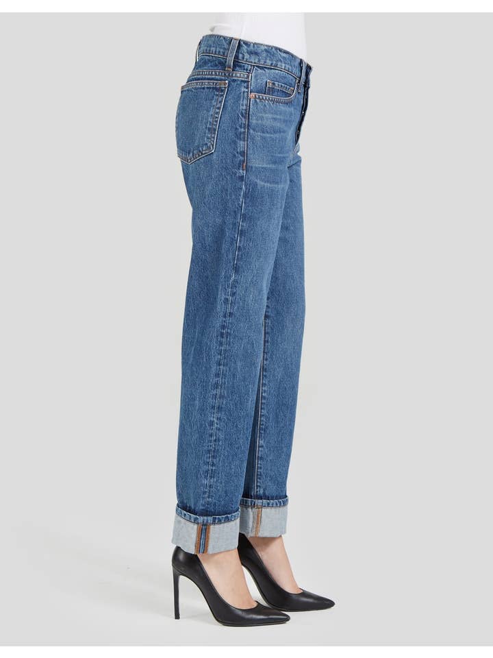 Private Label Clothing - Wholesale Jeans - Women's - HIGH WAIST PREMIUM GIRLFRIEND JEANS