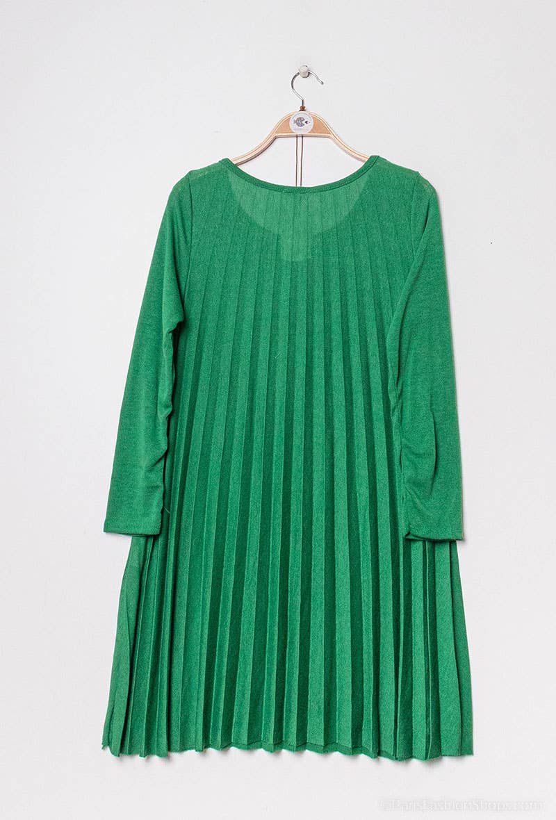 P&R STAR - Wholesale Dress - Women's - Pleated knit dress36