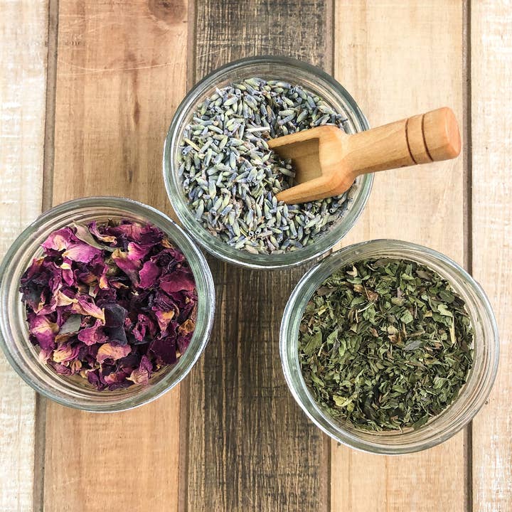 Herbal Rose Apothecary - Wholesale Herbs - Dried Herbs Mini Jars
