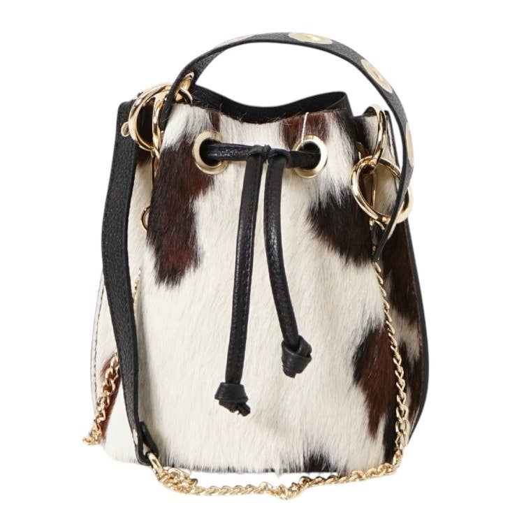 MODARNO - Wholesale Schoudertas - Dames - Modarno Emmerhandtas met cirkelvormige details Cavallino 17x16x20cm7