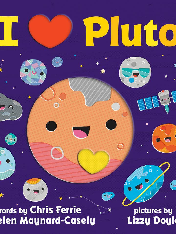 I Heart Pluto (includes unique planet cutouts) (BB) for wholesale by Sourcebooks
