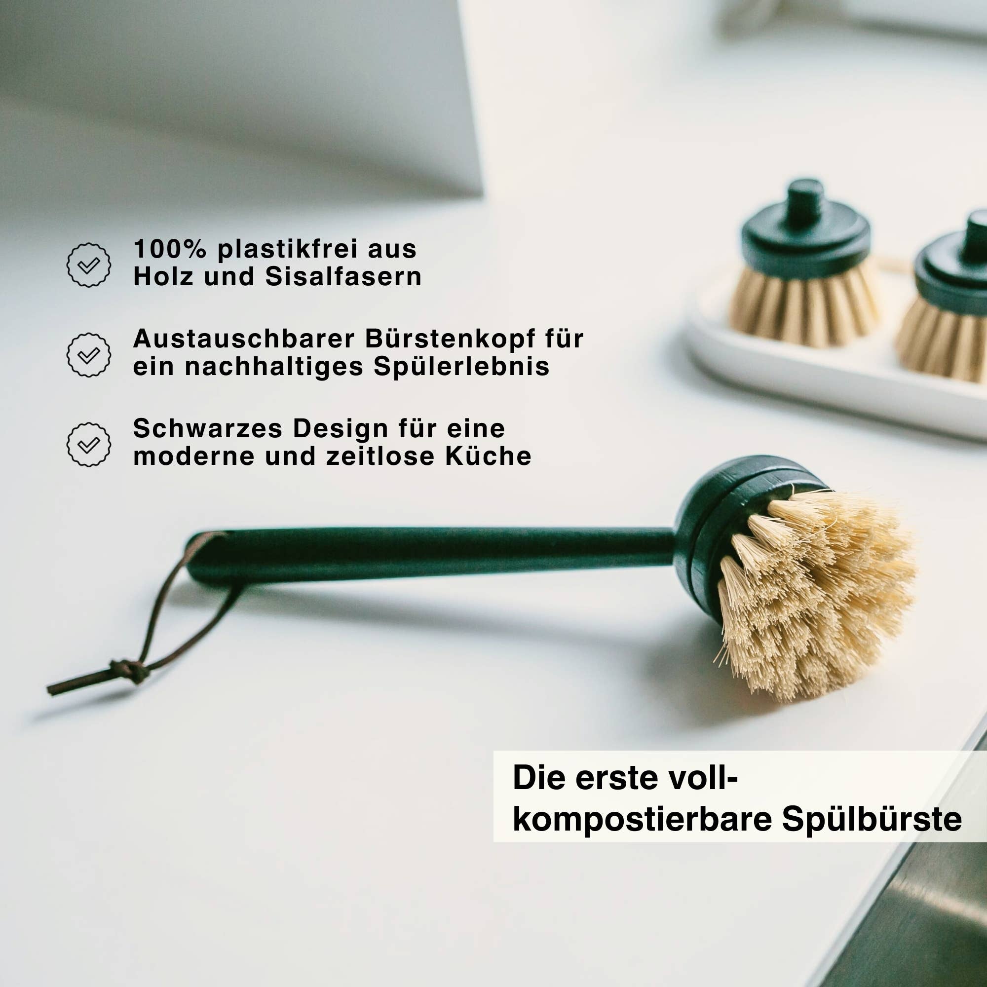 nordesign - Wholesale Cleaning Brush - Natural dish brush (made of wood)3