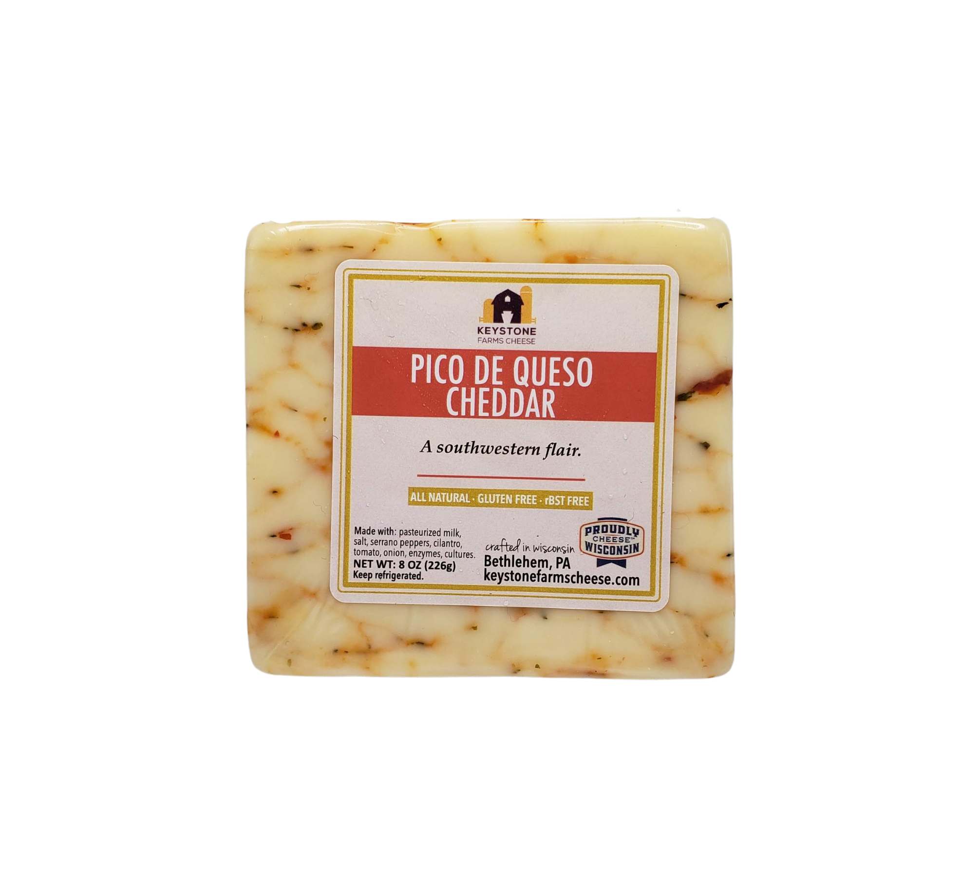Keystone Cheese - Vente Fromages - Cheddar Pico De Queso1
