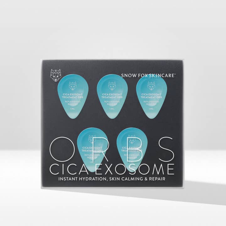 Snow Fox Skincare - Wholesale Facial Serum/Concentrate - CICA Exosome Treatment Orb (Pack of 5)