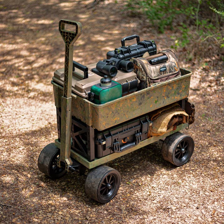 Mighty Max Cart - Wholesale Sporting Accessories - Camo Outdoor Recreational Folding Wagon