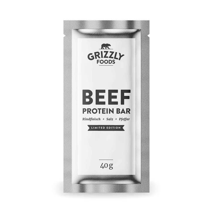 Rindfleisch-Proteinriegel for wholesale by Grizzly Foods