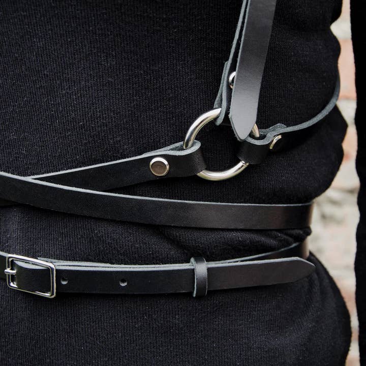 RIDL - Wholesale Belt - Women's - RIDL Adjustable Leather Body Harness for Women