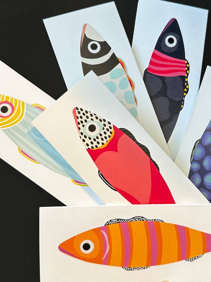 FishBellie Note Card Set for wholesale by FishBellies