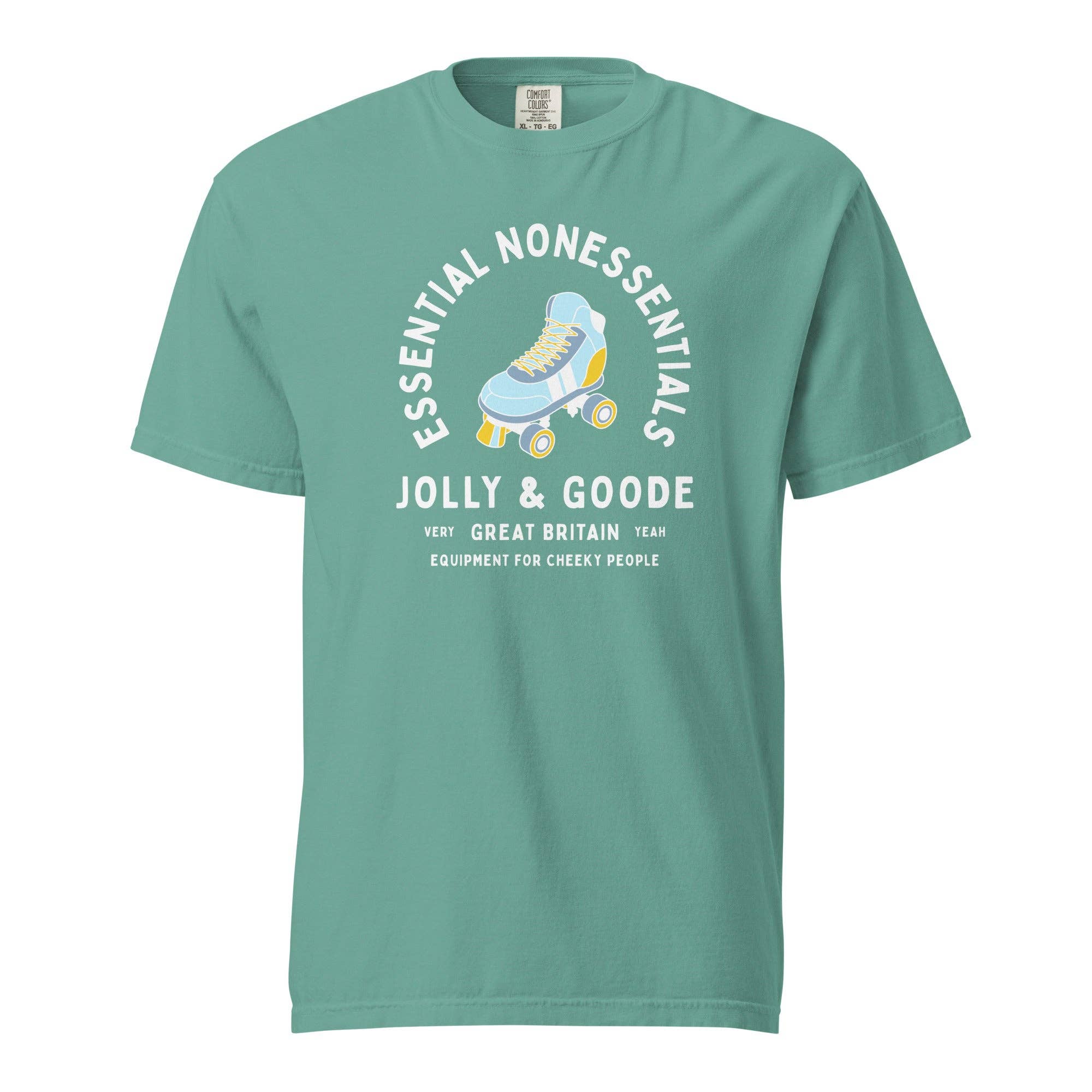 Jolly & Goode - Wholesale Screen Printed T-Shirt - Unisex - Essential Nonessentials Roller Skate Tee4