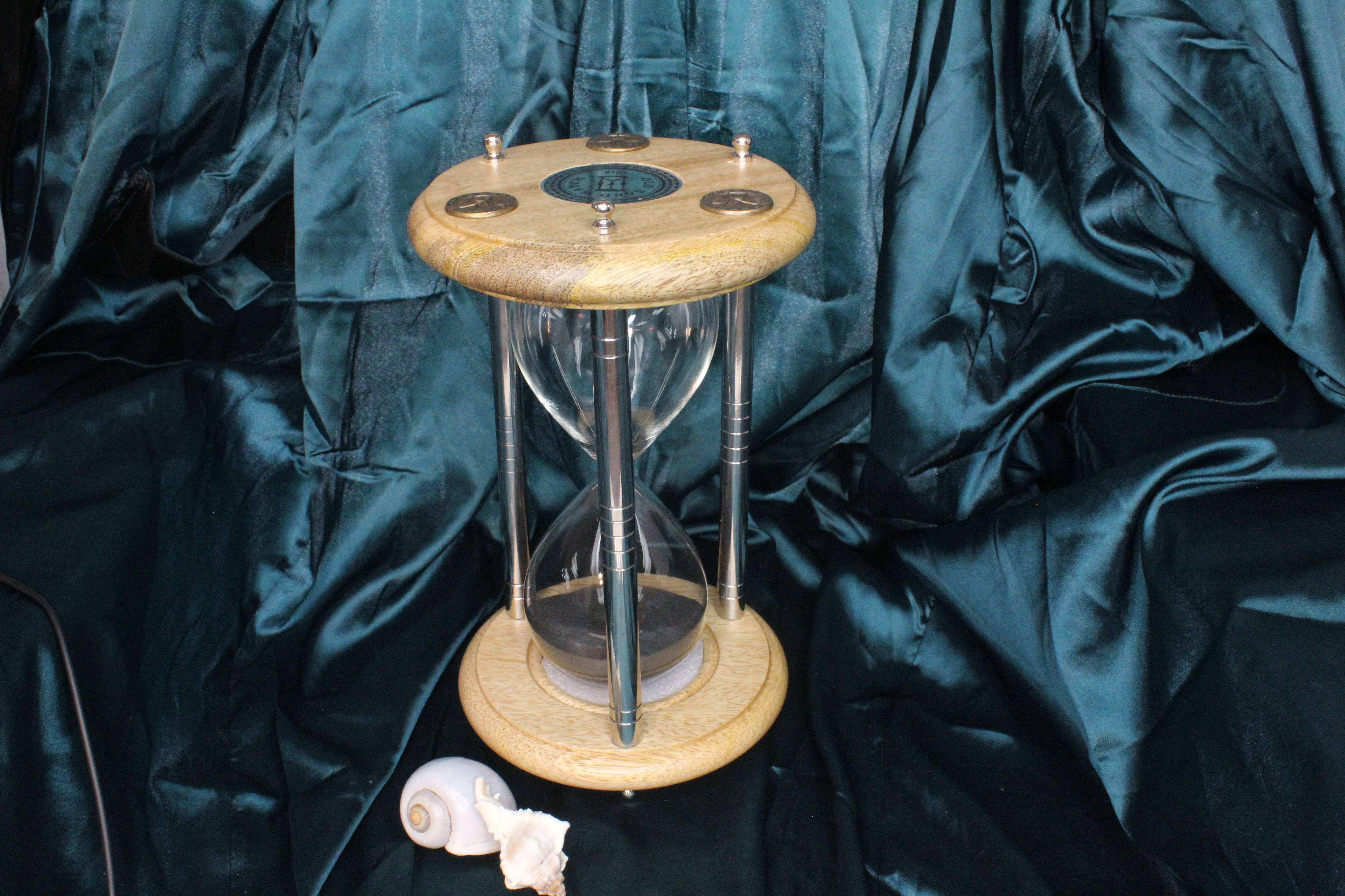 HHH Designs - Wholesale Timer - Classic Hourglass Timer – Black or White Sand, each4