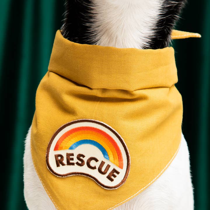 Scout's Honour Pty Ltd - Wholesale Pet Bandana - Dog - Rescue iron-on patch for dogs and cats