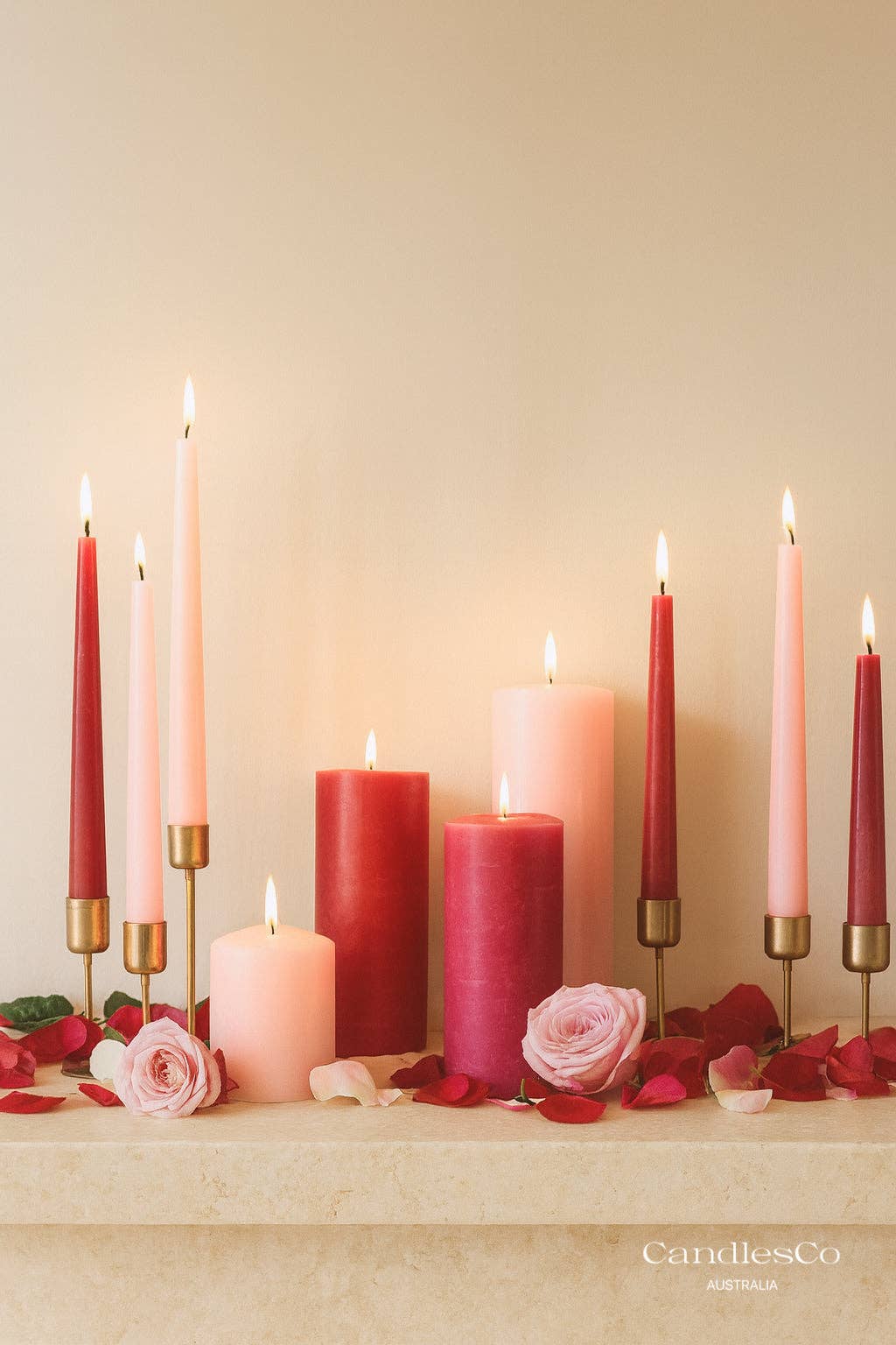 CandlesCo Australia – Großhandel Konische Kerze/Kerzenhalter – Die Signature Taper | Lebendige skulpturale Sojakerze9