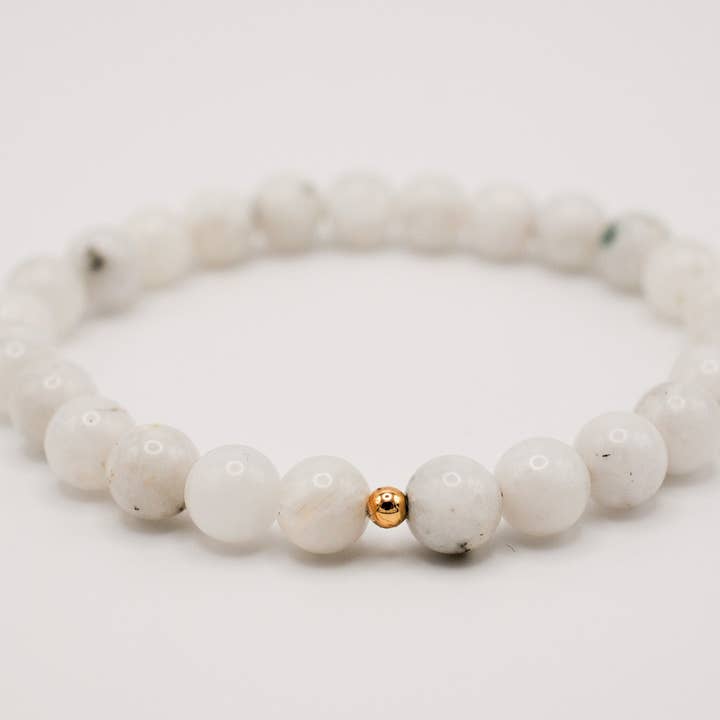 Bracciale Solo Core Moonstone per la vendita all'ingrosso da parte di Ripple | Reiki Infused Jewelry