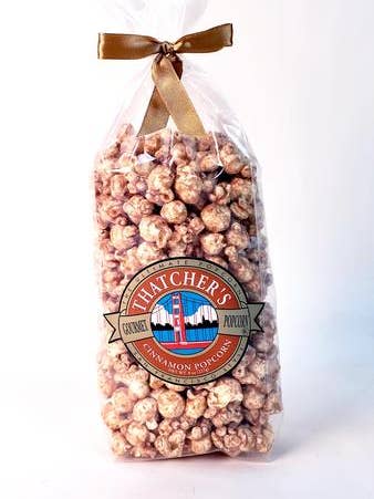 8 oz Cinnamon Toast Popcorn for wholesale by Thatcher's Gourmet Popcorn