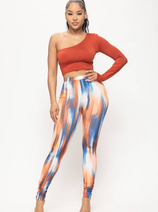 Set di pantaloni stampati a maniche lunghe per la vendita all'ingrosso da parte di Belita Collection