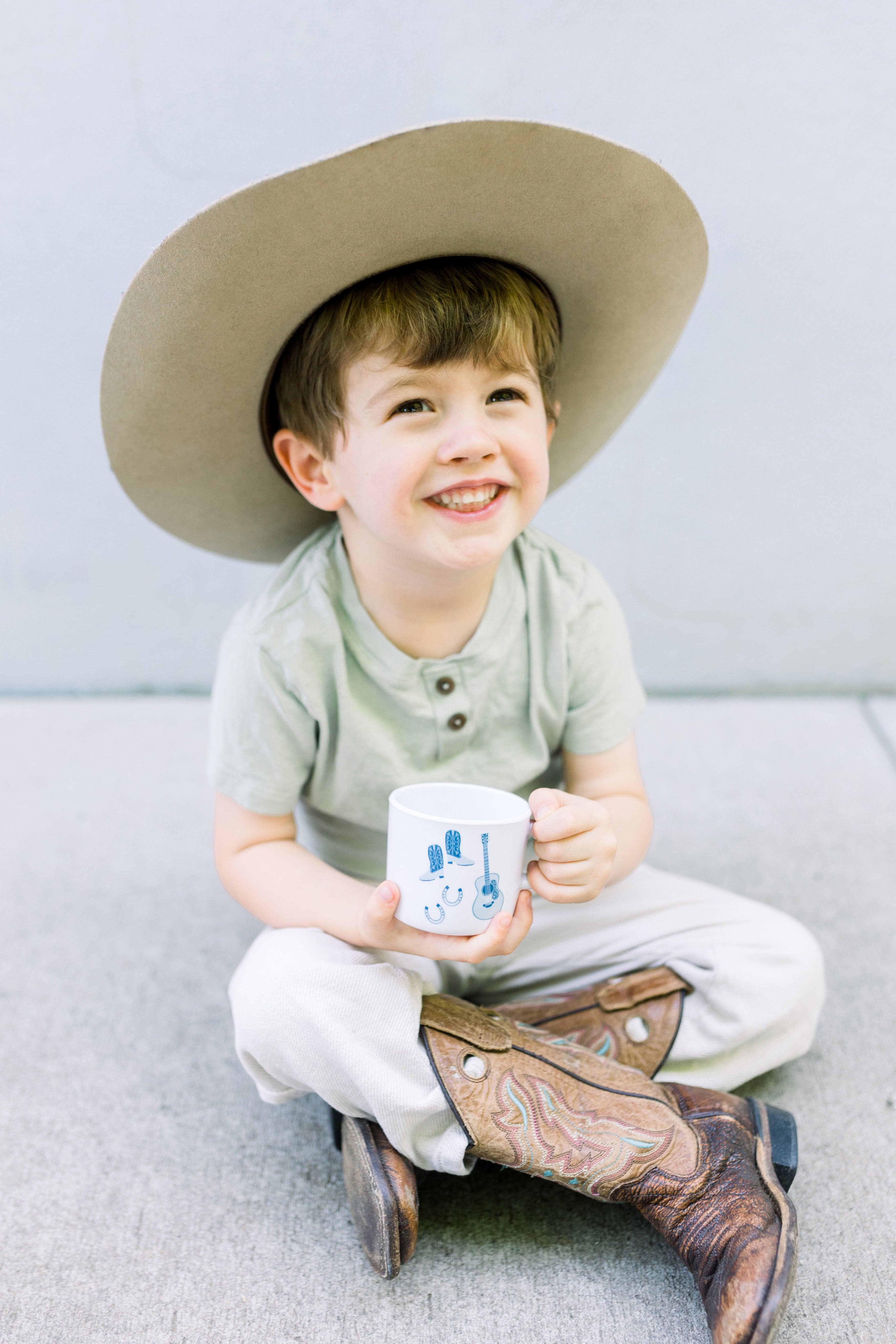 Helmsie - Wholesale Drinkglas/beker - Kinderen en baby - Cowboy Sippy Cup2