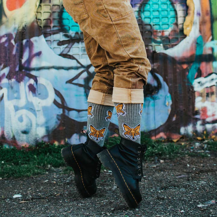 Chaussettes athlétiques AtomicChild - Renard pour la vente par Atomicchild