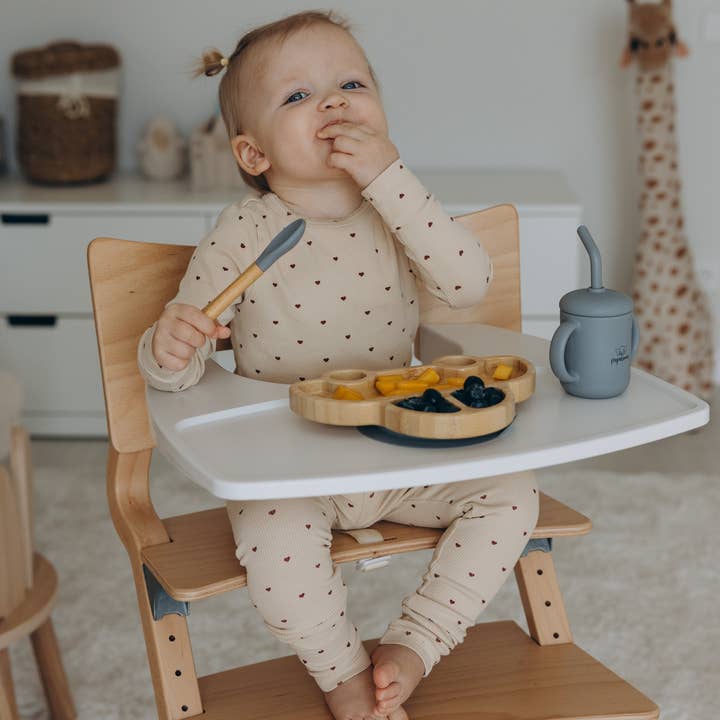 Pepelinoos – wholesale Tallrikar - Barn och baby – Bambu babybilplatta och sked