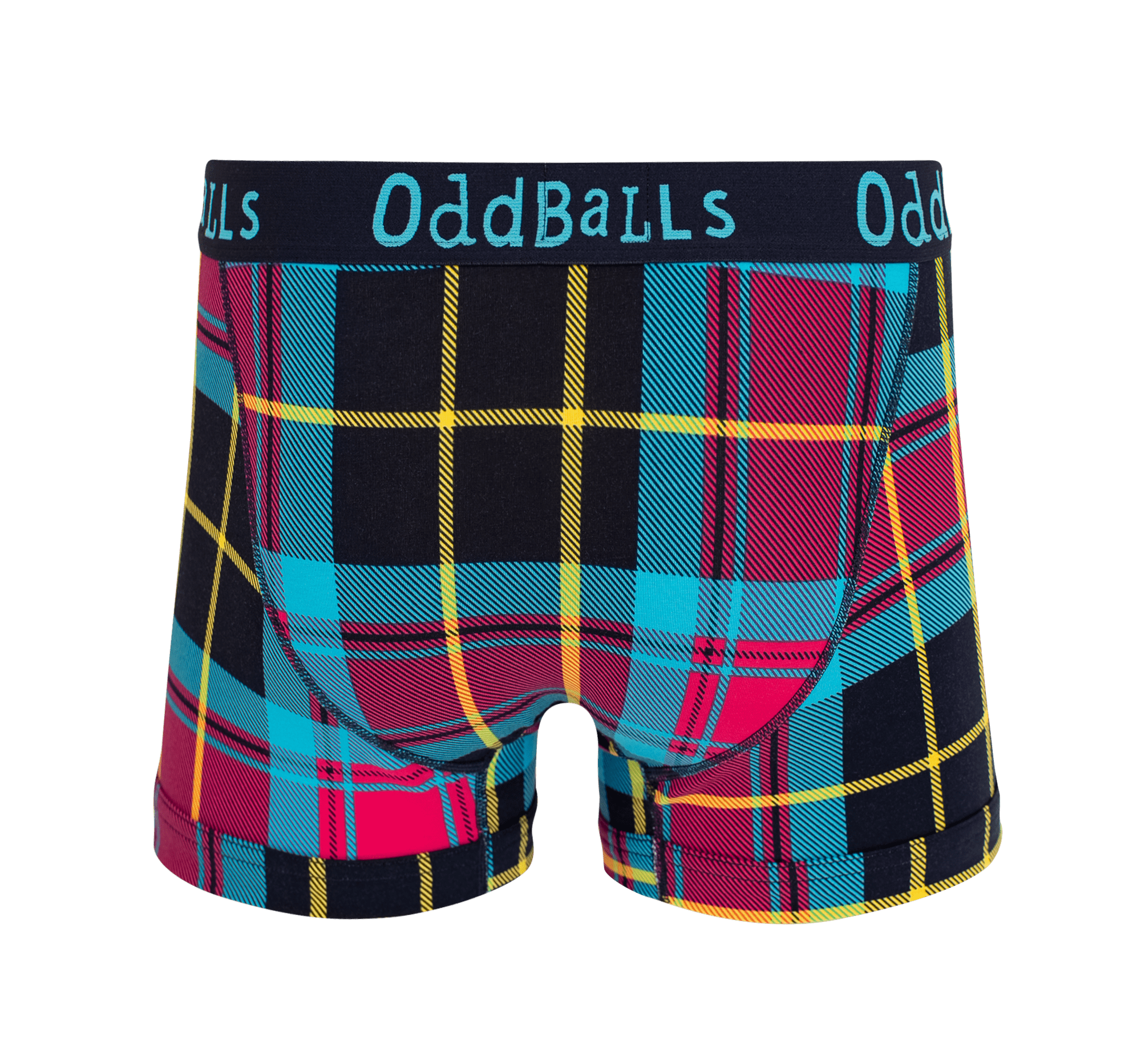 OddBalls - Wholesale Underwear - Men's - Tartan - Mens Cotton Boxer Shorts1