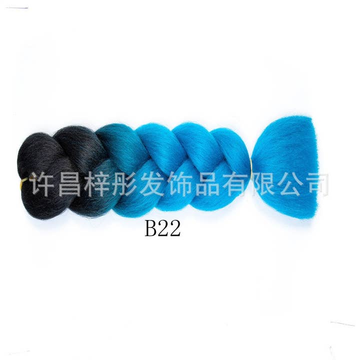 Tresses Jumbo Ombré Dégradé - Grandes Tresses Synthétiques pour Tresses Box & Styles Protecteurs pour la vente par Hair Imports NYC