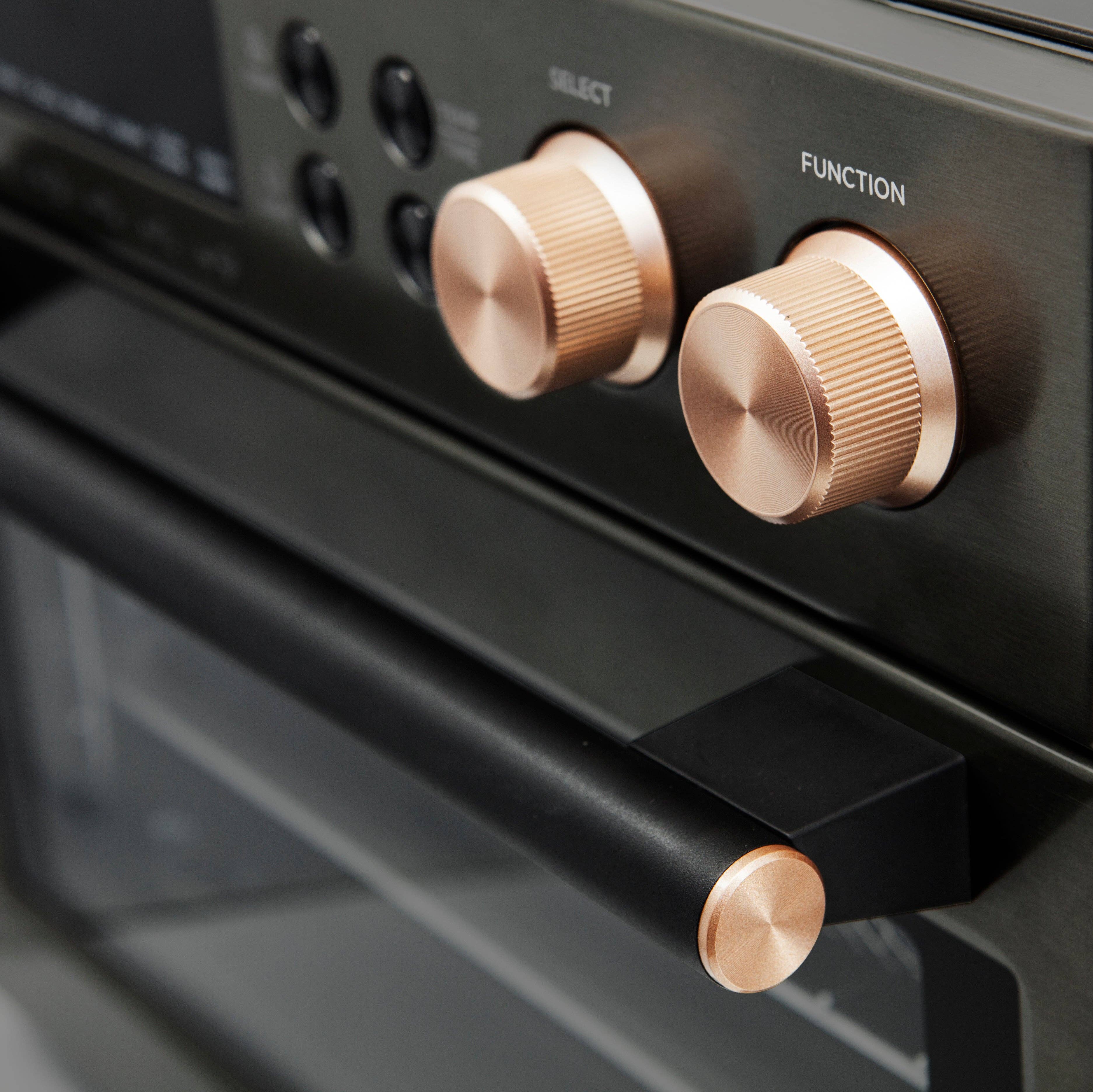 VAL CUCINA - Vente Appareils électroménagers - Four grille-pain à friteuse à air 10 en 1 VAL CUCINA, noir mat1