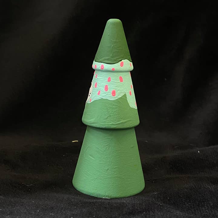 Tree Modern Artifact Winter Holiday Snowy Dots for wholesale by Artifacts of Joy