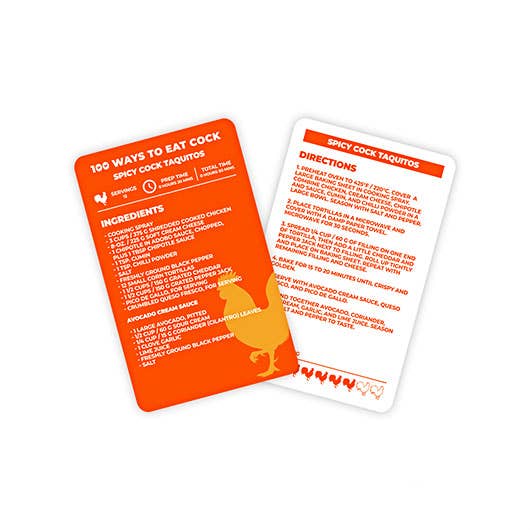 Gift Republic - Wholesale Card Game - 100 Ways To Eat Cock1