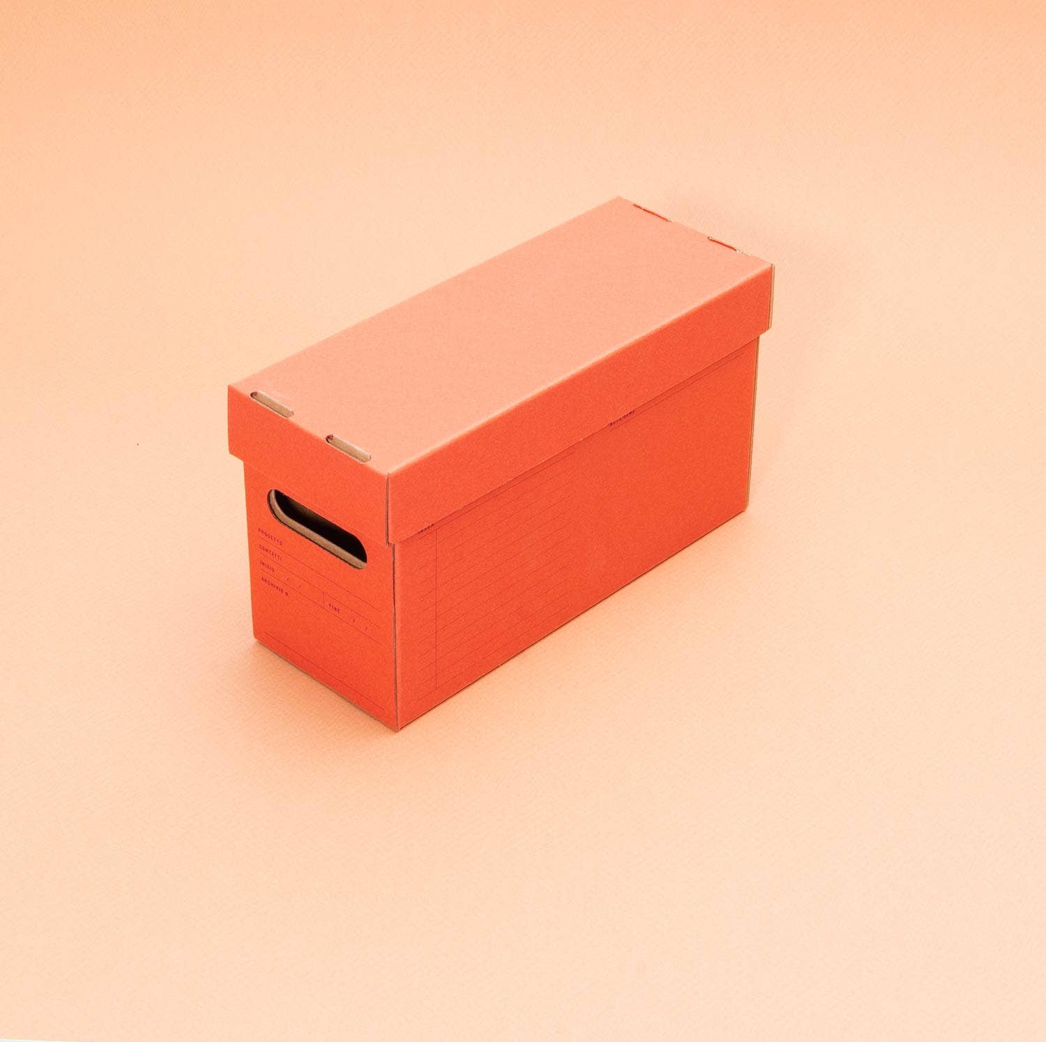 Foglietto – wholesale Storage Bin – Archivio - Cardboard storage box7