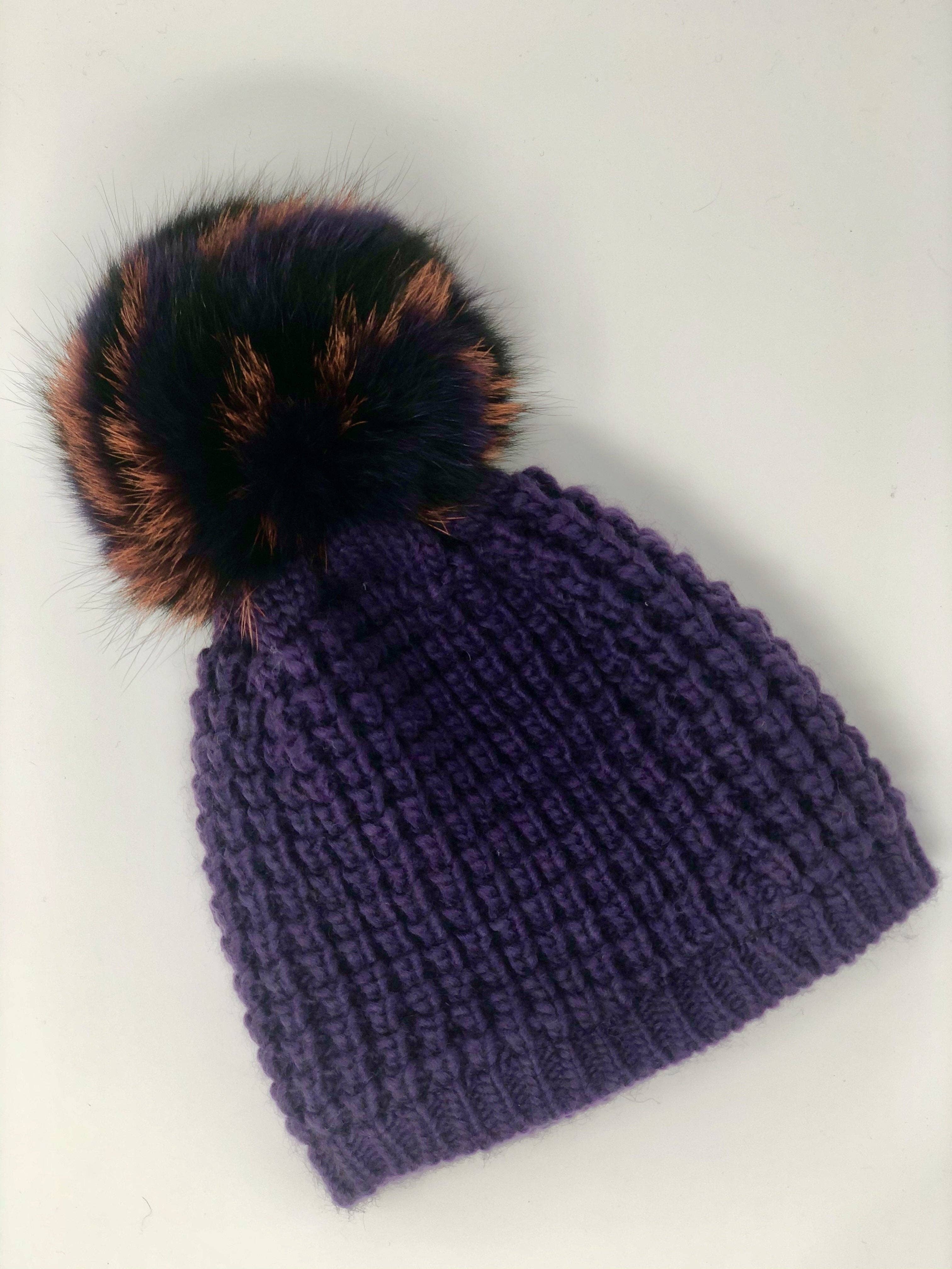 Kyi Kyi - Wholesale Beanie - Women's - Classic Fur - Multi Color Pom12