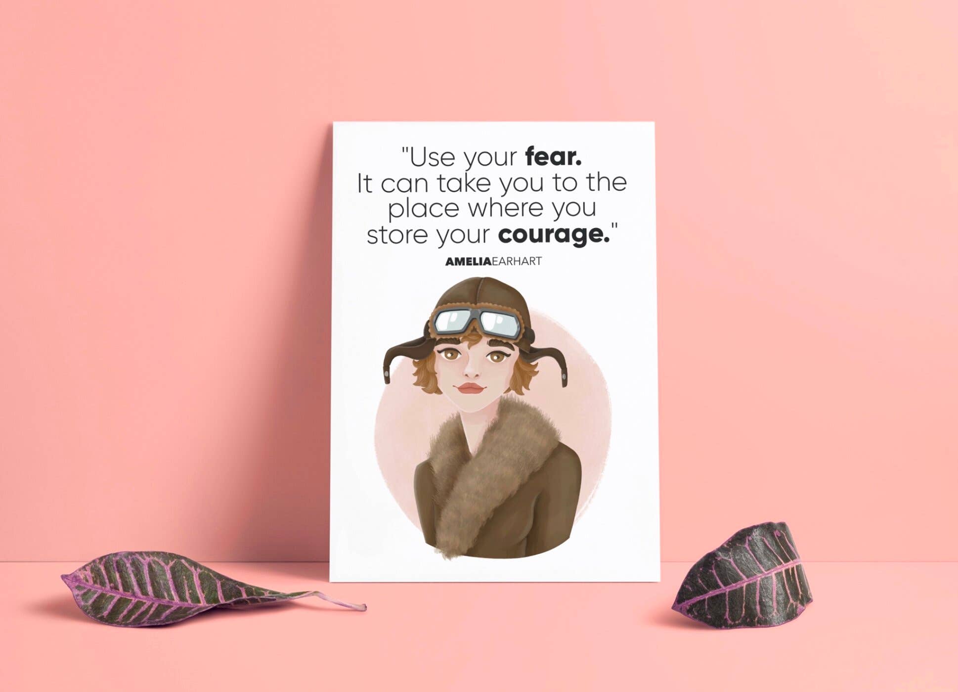 Another Wild Story - Wholesale Art Print - Amelia Earhart Wall Art Print1