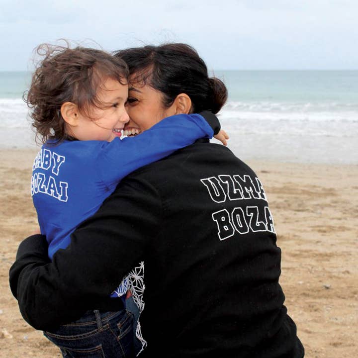 Mini Ub - Aila Jacka Blå Och Vit - Förbeställning Personlig för wholesale av Uzma Bozai