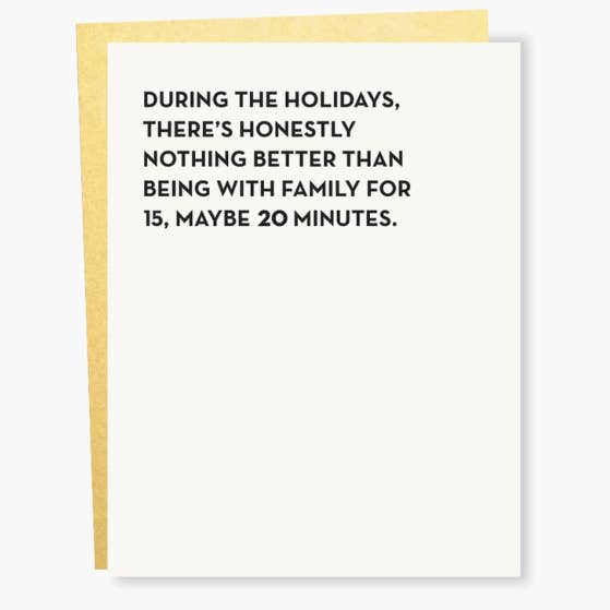 #944B : Carte Twenty Minutes (coffret de 6) pour la vente par Sapling Press