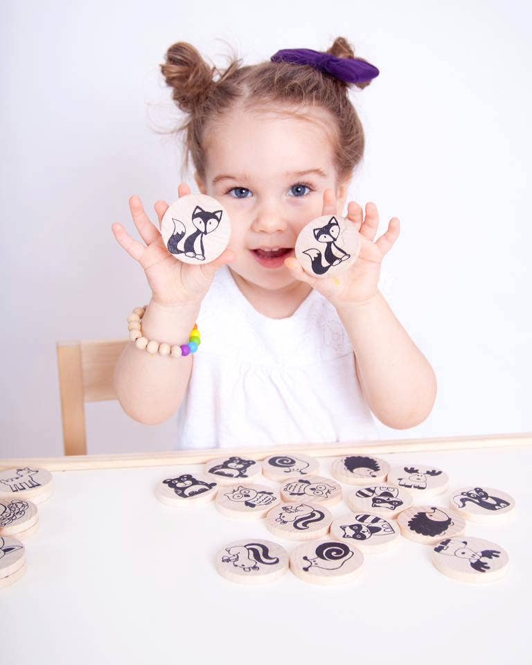 Mama May I - Wholesale Wood Toy - Kids - Make a Match Toddler - Zoo4