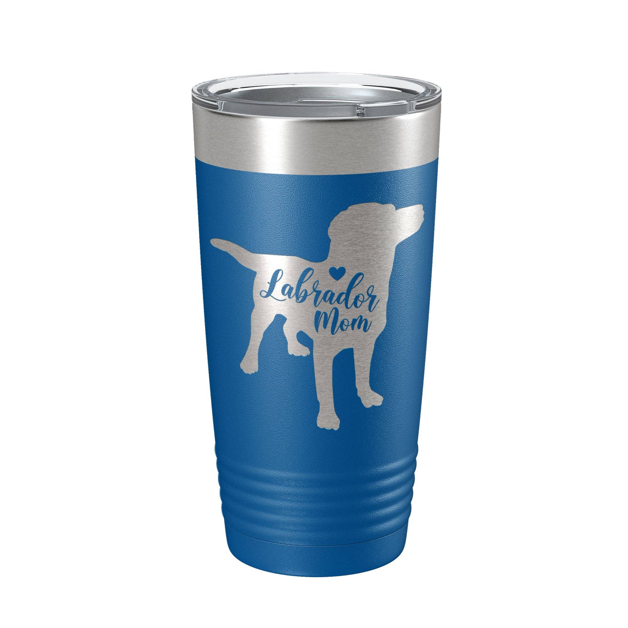 CarveBright - Vente Gourde/bouteille isotherme - Tasse de voyage Labrador Retriever Lab Mom Gumbler pour chien, cadeau, tasse à café isolée gravée au laser, 20 oz5