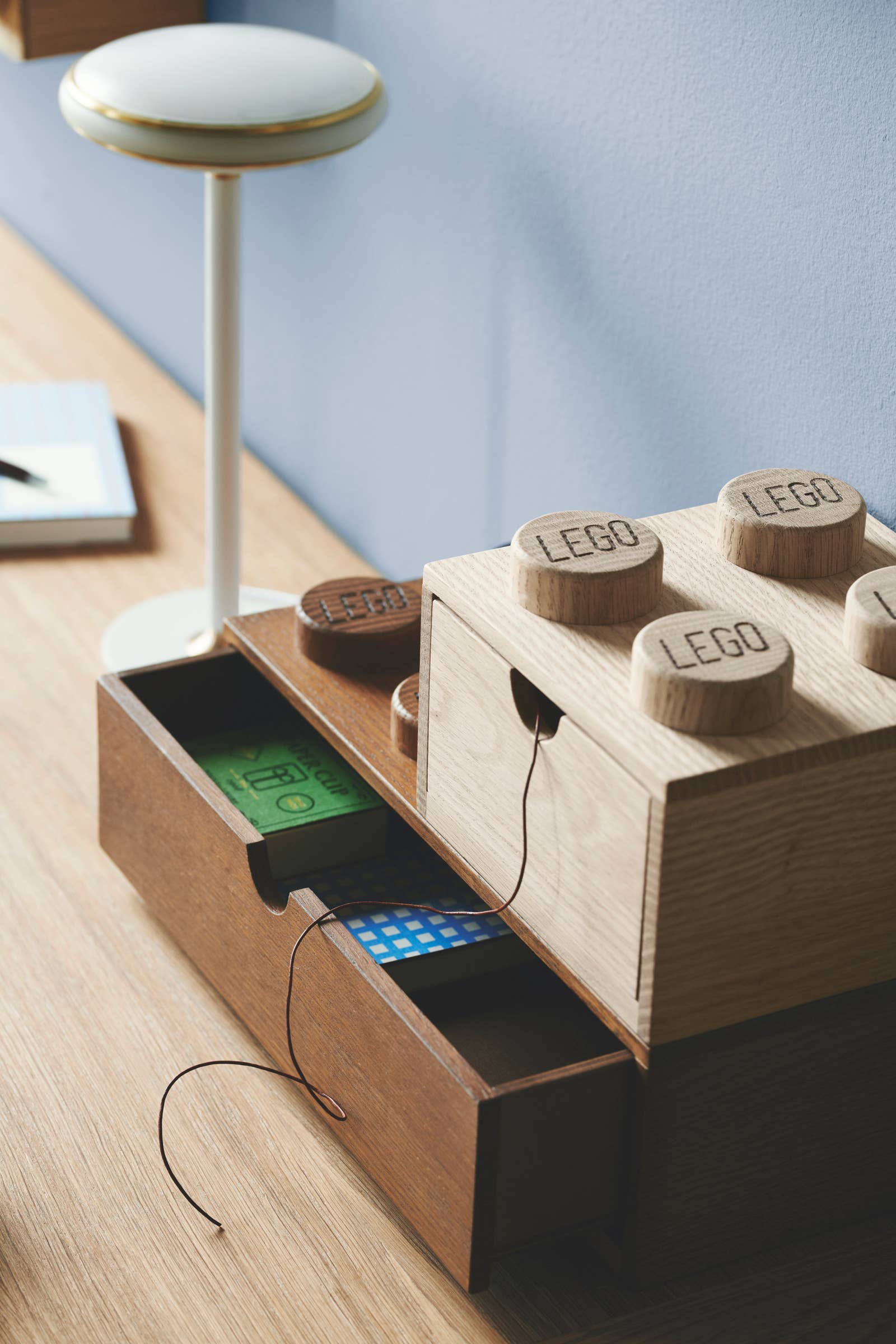 Room Copenhagen Inc - Wholesale Drawer Organizer - LEGO Wood Desk Drawer5