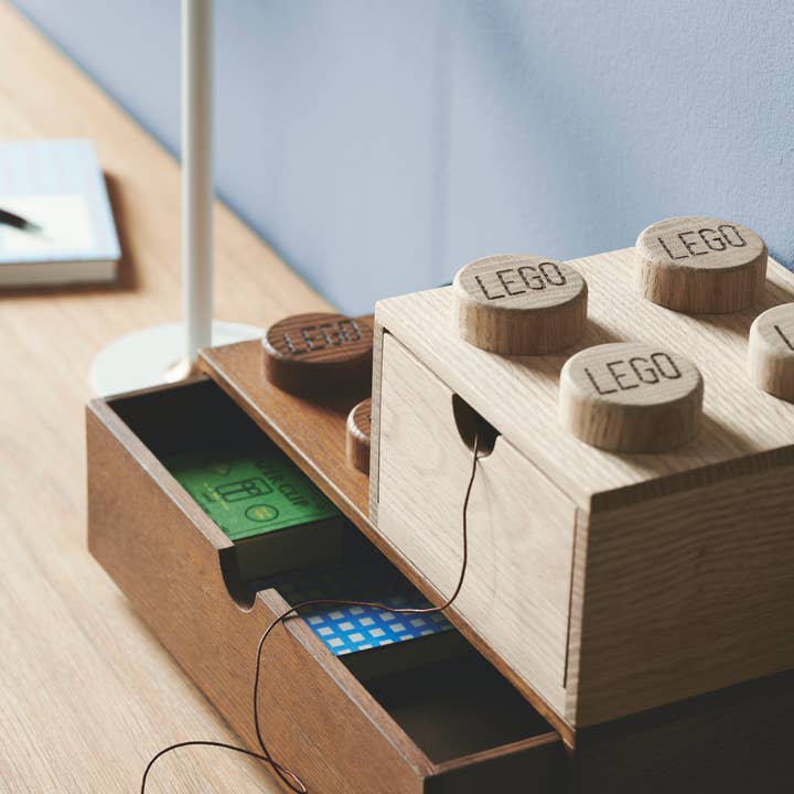 Room Copenhagen Inc - Wholesale Drawer Organizer - LEGO Wood Desk Drawer5