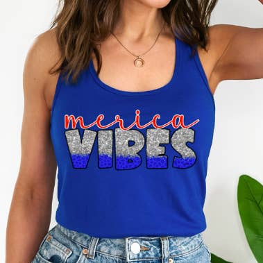 Simple Tymes - Wholesale Sublimation Transfer - Merica Vibes DTF Print0