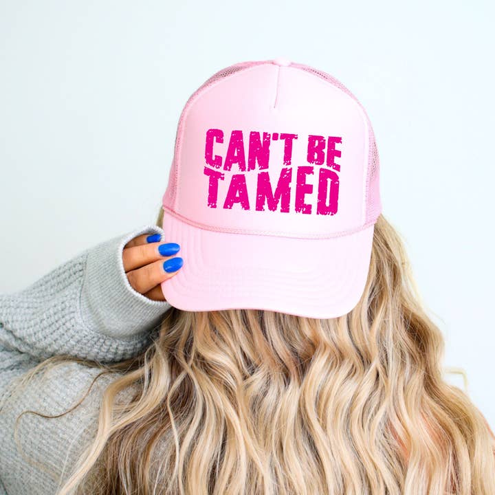 Boné Trucker Indomável, Boné Trucker Outono Ocidental por atacado de Wholehearted Motherhood and Co.