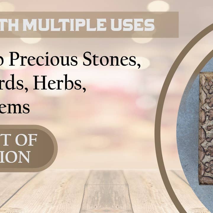 Lungta Imports - Wholesale Decorative Box - Large Hand Carved Tree of Life Wooden Box Keepsake Storage M