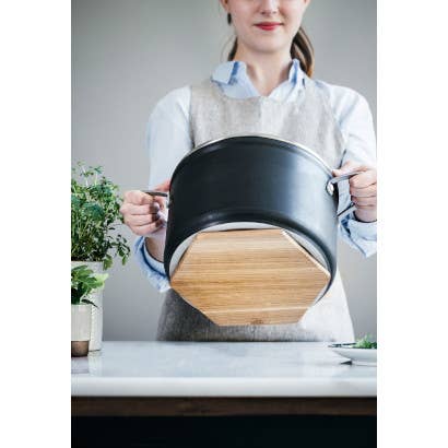 LACOR MENAJE PROFESIONAL S.L. – Engroshandel Beskyttelsesdug til bord – Træ Magnetisk Trivet2