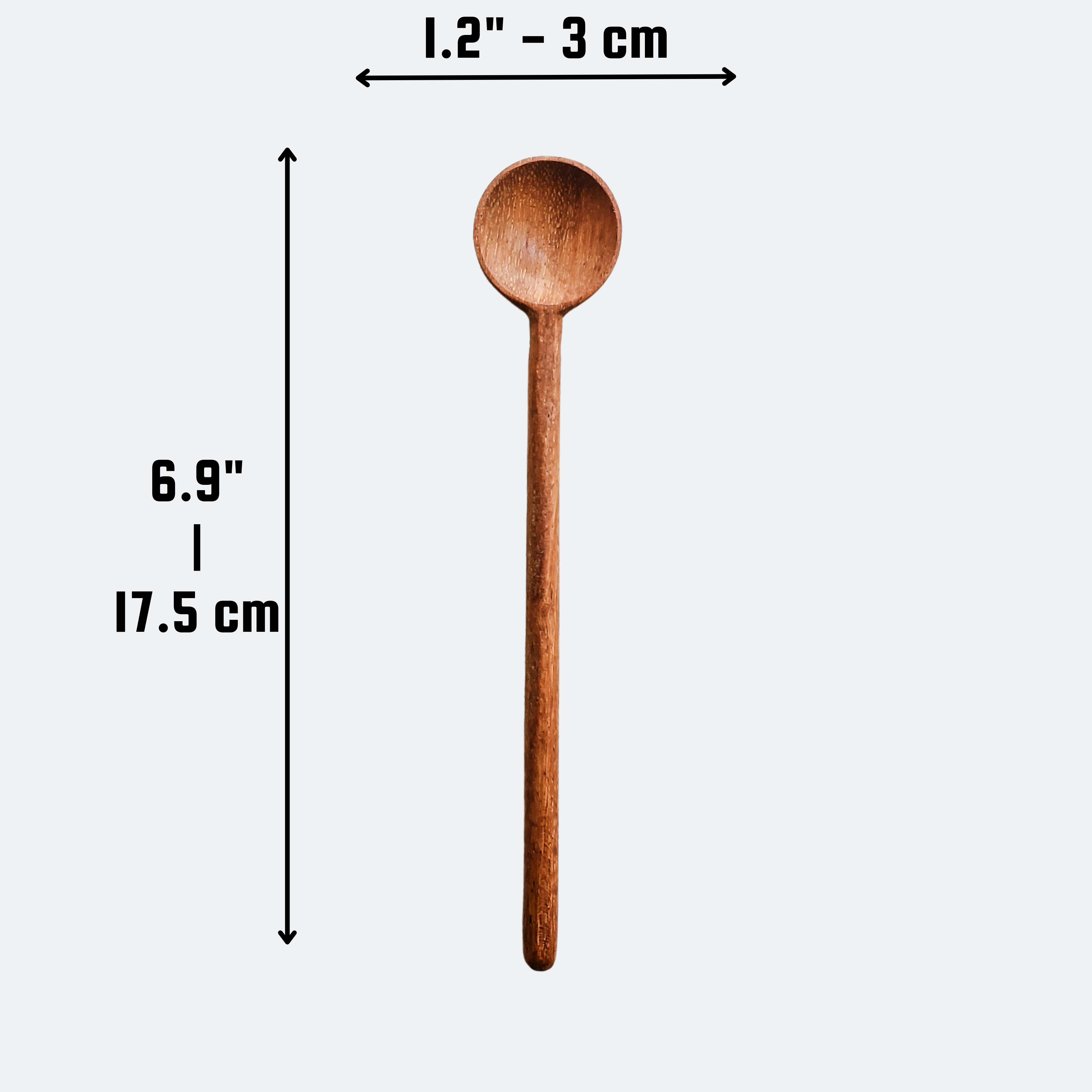 194 Craft House - Venta al por mayor Cucharas medidoras - Cucharas medidoras para café/té de madera tallada a mano1