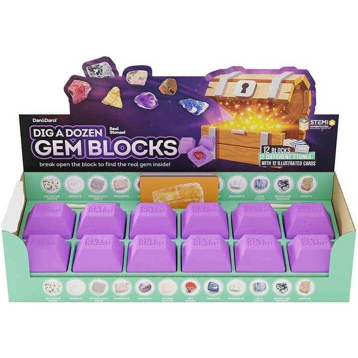 Dan&Darci - Wholesale Toy Set - Kids - Dig a Dozen Gem Blocks4